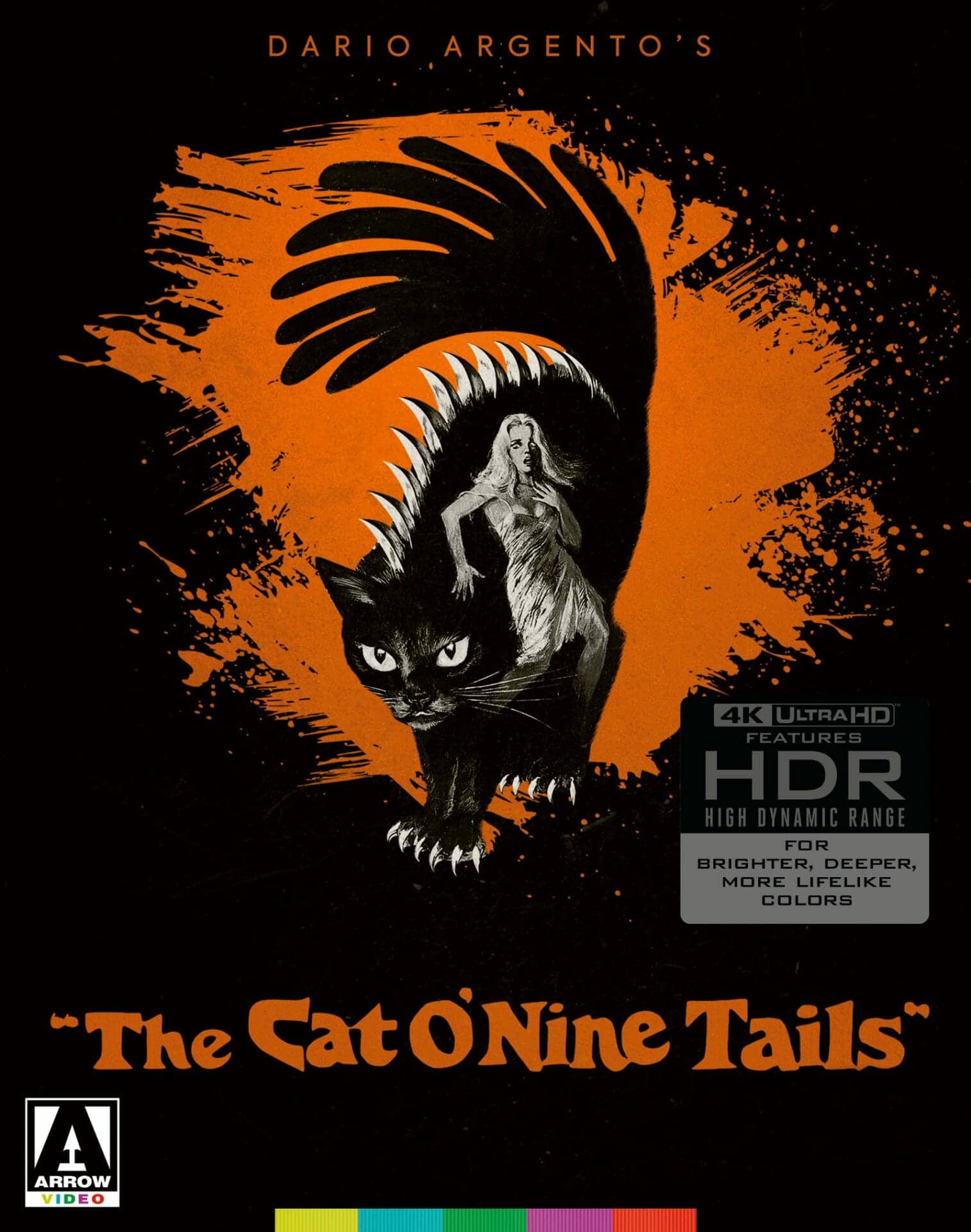 LE The Cat O' Nine Tails Limited Edition UHD (Arrow US) (4k UHD